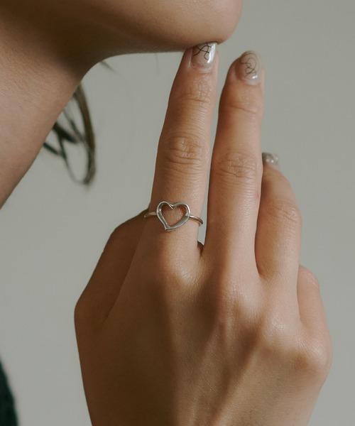 SETUP7（セットアップセブン）の「【SETUP7】シルバー925ハートモチーフリング/フリーサイズ SSS-4（リング・レディース・シルバー/シルバー系その他/シルバー系その他4/シルバー系その他5/シルバー系8/シルバー系その他3/シルバー系その他6/シルバー系その他7/シルバー系9/シルバー系2/シルバー系・FREE）」の16枚目の写真