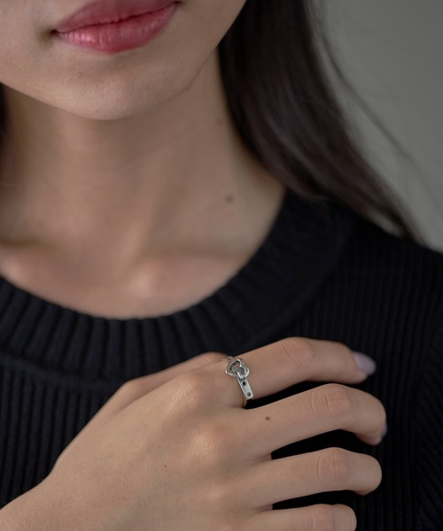 SETUP7（セットアップセブン）の「【SETUP7】シルバー925ハートモチーフリング/フリーサイズ SSS-4（リング・レディース・シルバー/シルバー系その他/シルバー系その他4/シルバー系その他5/シルバー系8/シルバー系その他3/シルバー系その他6/シルバー系その他7/シルバー系9/シルバー系2/シルバー系・FREE）」の19枚目の写真