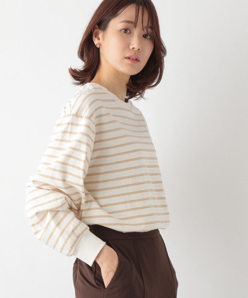 セール】ヘビロッTEE袖ふわ長袖/163481（Tシャツ/カットソー）｜GLOBAL