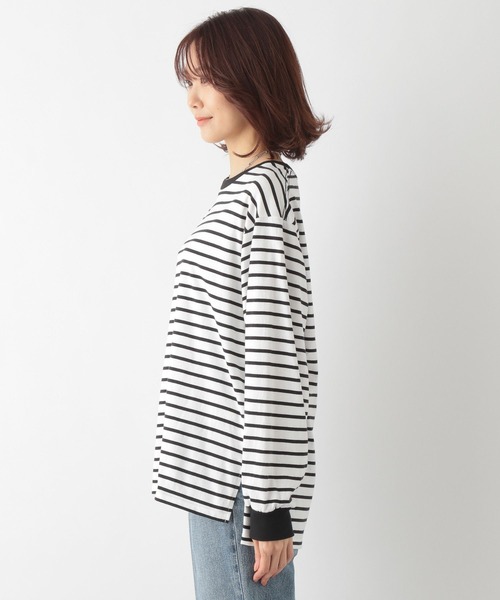 Pino  ページ セール】ヘビロッTEE袖ふわ長袖/163481（Tシャツ/カットソー