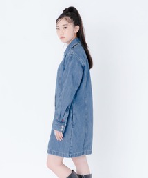 Levi's リーバイス ロング コート ベルト デニム シャツ ワンピース Levi's（リーバイス）の「Levi's/リーバイス デニムシャツ