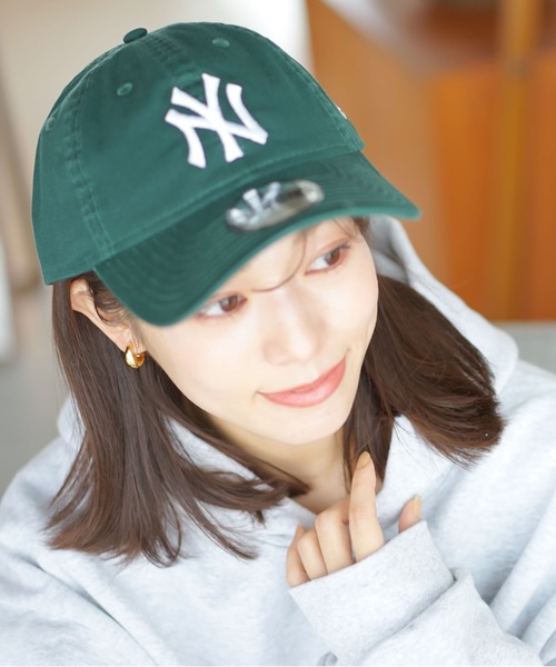 NEW ERA（ニューエラ）の「NEW ERA ニューエラ キャップ 9TWENTY / 920 ナイントゥエンティ ベースボールキャップ 帽子 MLB（キャップ・メンズ・ブラック/ブルー系2/レッド/ベージュ系1/ホワイト/レッド系1/インディゴブルー/ネイビー系2/グレー/ブラック系3/ブラック系1/ブラック系2/ネイビー/ブルー系1/ベージュ/ホワイト系1/ダークグリーン/ネイビー系1/ウッドランド/ブラウン/ライトグレー/アイボリー/グレイッシュベージュ・FREE）」の14枚目の写真