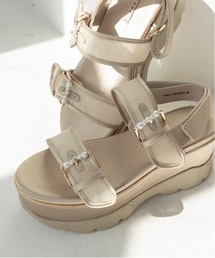 RANDA｜ランダのサンダル（ベージュ系・ストラップあり）通販 - ZOZOTOWN