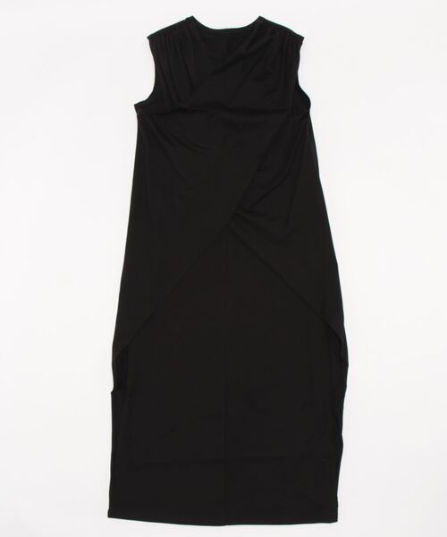 OUTERSUNSET（アウターサンセット）の「cross design no sleeve dress（ワンピース・レディース・ブラック/グレイッシュベージュ・FREE）」の21枚目の写真