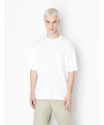 ARMANI EXCHANGE | 【A|X アルマーニ エクスチェンジ】エンボスロゴ　半袖クルーネックカットソー(Tシャツ/カットソー)