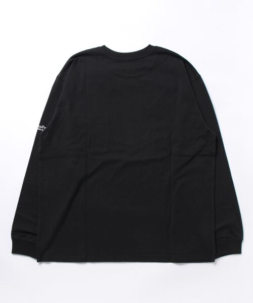 Manhattan Portage（マンハッタンポーテージ）の「Long Sleeve Print T-Shirt（Tシャツ/カットソー・メンズ・ホワイト/ブラック/レモンイエロー・LARGE/MEDIUM/SMALL）」の8枚目の写真