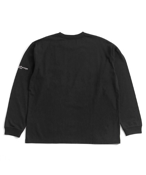 Manhattan Portage（マンハッタンポーテージ）の「Long Sleeve Print T-Shirt（Tシャツ/カットソー・メンズ・ホワイト/ブラック/レモンイエロー・LARGE/MEDIUM/SMALL）」の5枚目の写真