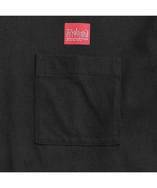 Manhattan Portage（マンハッタンポーテージ）の「Long Sleeve Print T-Shirt（Tシャツ/カットソー・メンズ・ホワイト/ブラック/レモンイエロー・LARGE/MEDIUM/SMALL）」の9枚目の写真