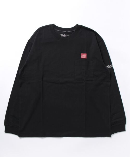 Manhattan Portage（マンハッタンポーテージ）の「Long Sleeve Print T-Shirt（Tシャツ/カットソー・メンズ・ホワイト/ブラック/レモンイエロー・LARGE/MEDIUM/SMALL）」の11枚目の写真