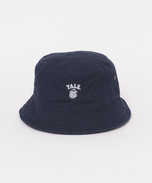 ITEMS URBANRESEARCH（アイテムズ アーバンリサーチ）の「カレッジロゴ刺繍 ハット（ハット・メンズ・ブラック/ベージュ/ネイビー・FREE）」の3枚目の写真