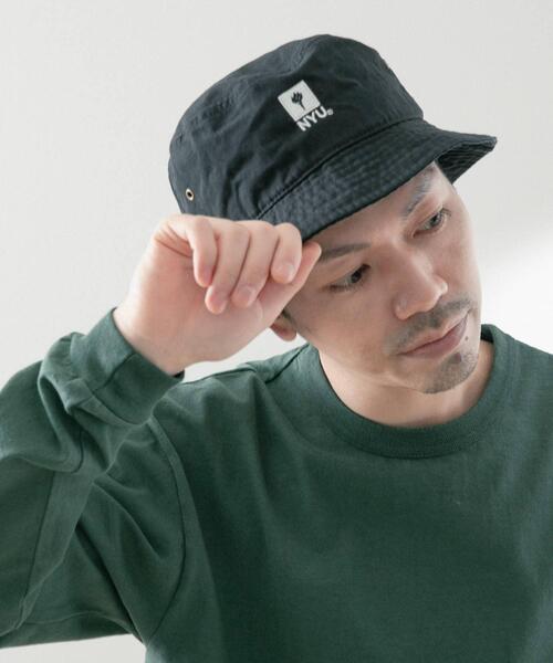 ITEMS URBANRESEARCH（アイテムズ アーバンリサーチ）の「カレッジロゴ刺繍 ハット（ハット・メンズ・ブラック/ベージュ/ネイビー・FREE）」の9枚目の写真