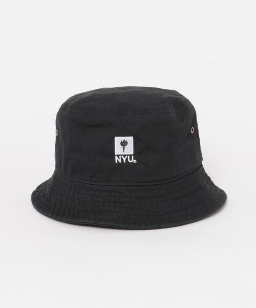 ITEMS URBANRESEARCH（アイテムズ アーバンリサーチ）の「カレッジロゴ刺繍 ハット（ハット・メンズ・ブラック/ベージュ/ネイビー・FREE）」の10枚目の写真