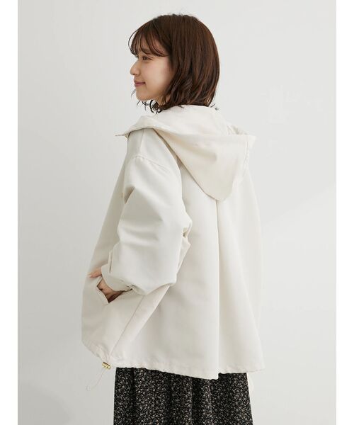 ELENCARE DUE（エレンカーレデュエ）の「・ELENCARE　DUE　ワイドマウンテンパーカー（その他アウター・レディース・カーキ/アイボリー/ブラック/ベージュ/モカ・FREE）」の12枚目の写真