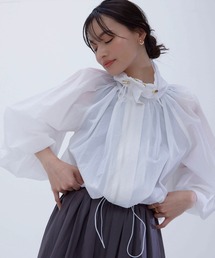 Stylevoice for xxx（スタイルヴォイスフォー）の「シアージップギャザーブルゾン（ブルゾン）」