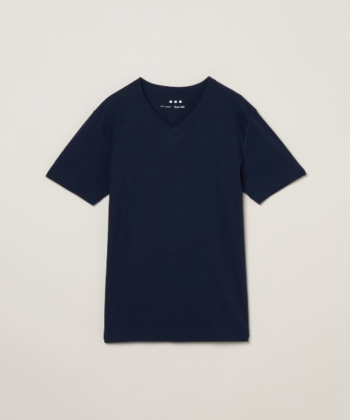 three dots(スリードッツ)の「Keith(Tシャツ/カットソー・メンズ・ネイビー/グレイッシュベージュ/ホワイト/ブラック/ライトグリーン/ブルー系その他/ライトグレー/ヘザーグレー・X-LARGE/SMALL/MEDIUM/LARGE)」の22枚目の写真