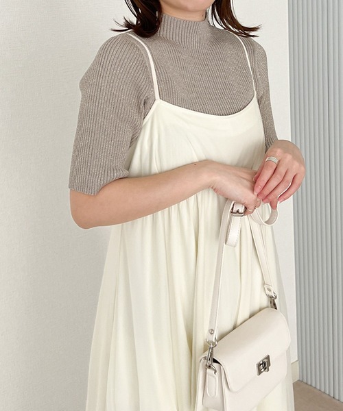 アンドレスドワンピース Heather（ヘザー）の「チュールフレアキャミワンピース 199423