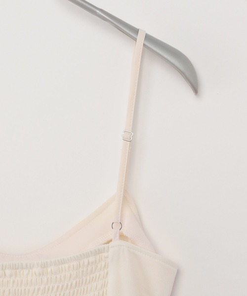 Heather（ヘザー）の「チュールフレアキャミワンピース　199423（ワンピース・レディース・アイボリー/ブラック/グレー・FREE）」の15枚目の写真