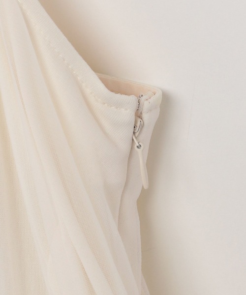 Heather（ヘザー）の「チュールフレアキャミワンピース　199423（ワンピース・レディース・アイボリー/ブラック/グレー・FREE）」の8枚目の写真