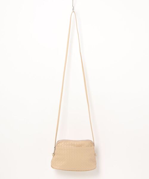 one way（ワンウェイ）の「ノットメッシュショルダー（ショルダーバッグ・レディース・ホワイト/ベージュ/ブラック/ブルー・FREE）」の4枚目の写真