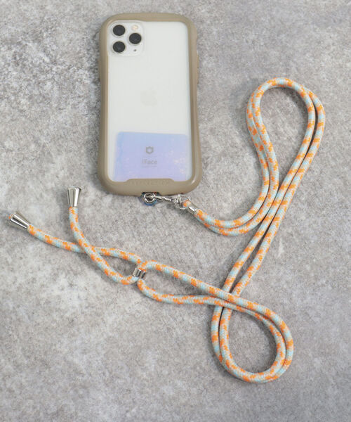 fredy emue（フレディエミュ）の「カラフルコードスマホショルダー（スマホグッズ・レディース・イエロー系その他3/マルチ/パープル系その他4・FREE）」の6枚目の写真
