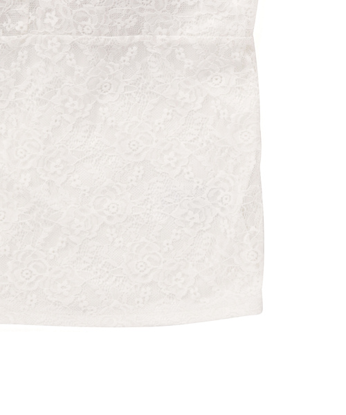 ROPE' PICNIC（ロペピクニック）の「カップ付レースインナー（タンクトップ・レディース・ホワイト/ブラック・38/40）」の4枚目の写真