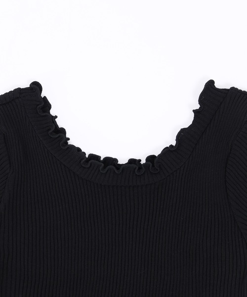 PHILLY（フィリー）の「半袖メロウトップス（Tシャツ/カットソー・レディース・ブラック/ホワイト/パープル・FREE）」の19枚目の写真