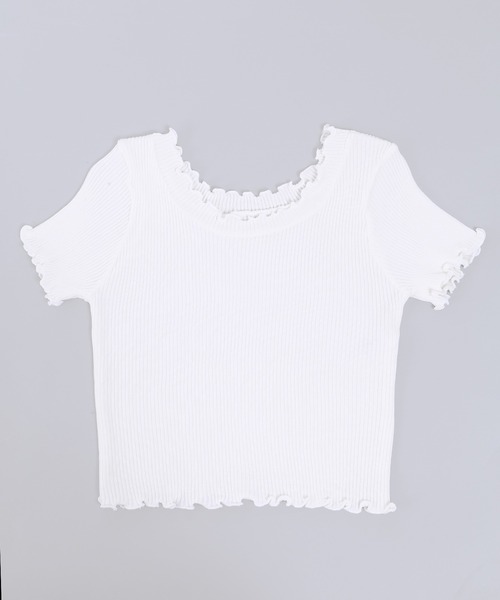 PHILLY（フィリー）の「半袖メロウトップス（Tシャツ/カットソー・レディース・ブラック/ホワイト/パープル・FREE）」の16枚目の写真