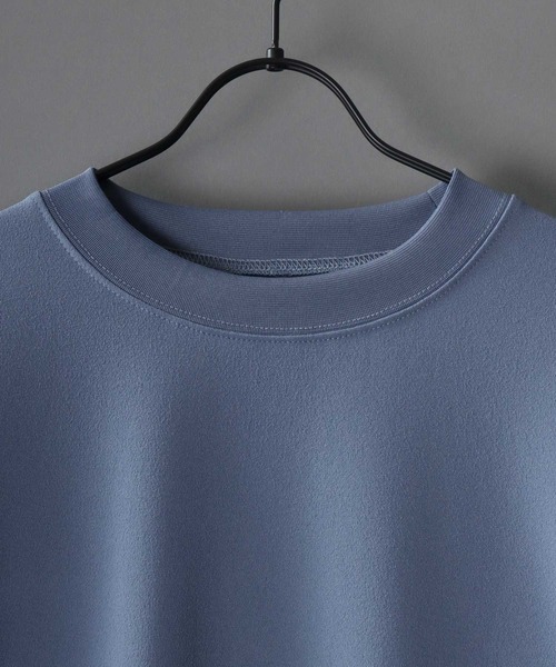 SITRY(シトリー)の「Cut georgette fake layered T-shirt /カット ジョーゼット フェイクレイヤード Tシャツ(Tシャツ/カットソー・メンズ・グレー/サックスブルー/ブラック/ベージュ・M/L)」の5枚目の写真