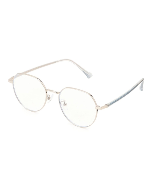 tk.TAKEO KIKUCHI(ティーケータケオキクチ)の「◆メタルフレームメガネ(サングラス・メンズ・ゴールド/ブラック/シルバー・00)」の4枚目の写真