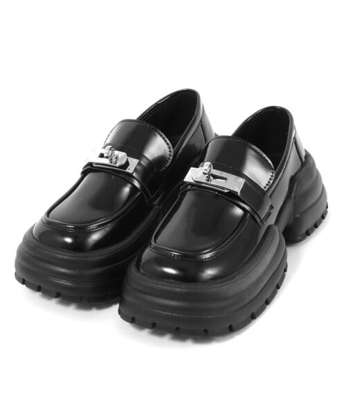 Figments（フィグメンツ）の「ボリュームソールシューズ（ドレスシューズ・レディース・ブラック・SMALL/MEDIUM）」の20枚目の写真