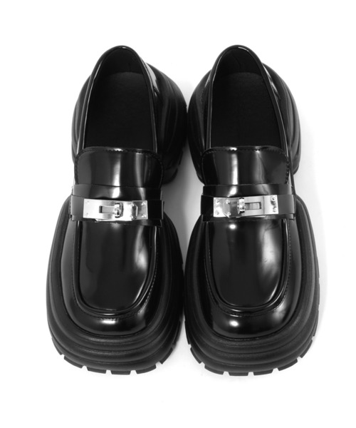 Figments（フィグメンツ）の「ボリュームソールシューズ（ドレスシューズ・レディース・ブラック・SMALL/MEDIUM）」の9枚目の写真