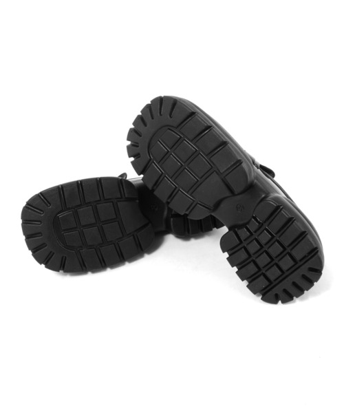 Figments（フィグメンツ）の「ボリュームソールシューズ（ドレスシューズ・レディース・ブラック・SMALL/MEDIUM）」の3枚目の写真