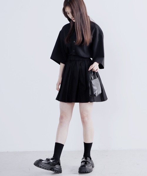 Figments（フィグメンツ）の「ボリュームソールシューズ（ドレスシューズ・レディース・ブラック・SMALL/MEDIUM）」の12枚目の写真