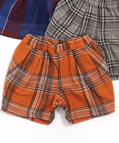 BREEZE（ブリーズ）の「大きなタックパンツ（その他パンツ・キッズ・グレー/オレンジ/ブルー・90/100/110/120/80/130/140）」の3枚目の写真