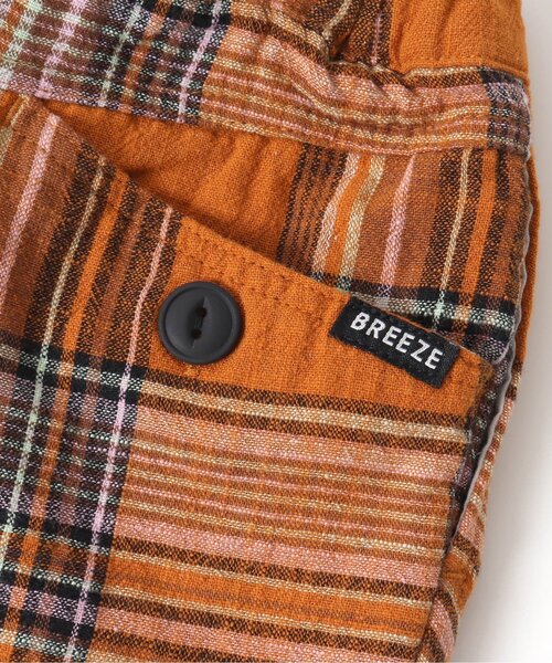 BREEZE（ブリーズ）の「大きなタックパンツ（その他パンツ・キッズ・グレー/オレンジ/ブルー・90/100/110/120/80/130/140）」の7枚目の写真
