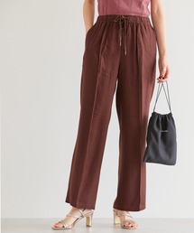 AMERICAN HOLIC | リネンブレンドワイドイージーパンツ(その他パンツ)