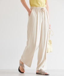 AMERICAN HOLIC | リネンブレンドワイドイージーパンツ(その他パンツ)