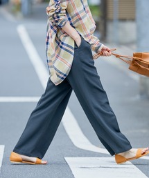 AMERICAN HOLIC | リネンブレンドワイドイージーパンツ(その他パンツ)