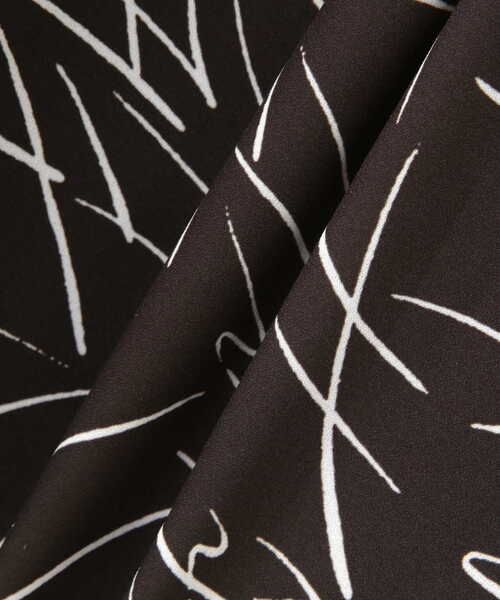 N.（N. Natural Beauty Basic）（エヌエヌナチュラルビューティーベーシック）の「【S Size Line】◆モノトーンプリントスカート（スカート・レディース・ホワイト系その他/ブラック系その他・SMALL/MEDIUM）」の21枚目の写真