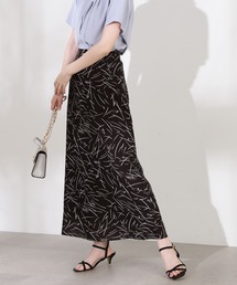 N.(N. Natural Beauty Basic) | 【S Size Line】◆モノトーンプリントスカート(スカート)