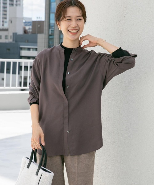 URBAN RESEARCH DOORS - 新品☆URBAN RESEARCH DOORS シャツ ブラウス URBAN RESEARCH DOORS シャツ ブラウス ストライプコクーン