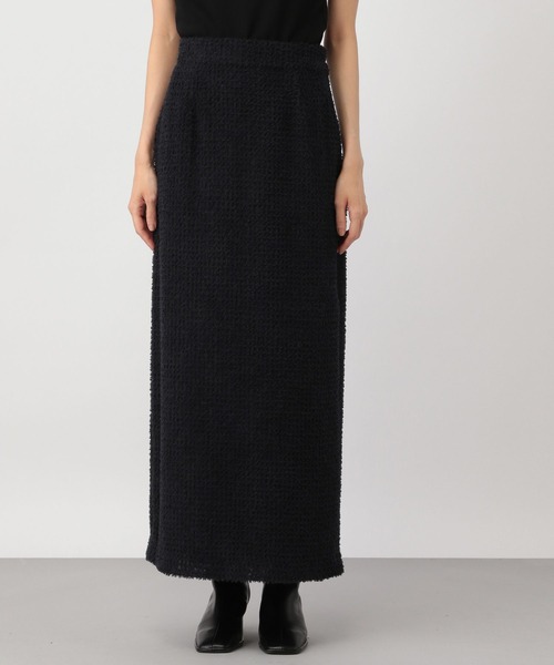 A part by(アパートバイ)の「フェザータイトスカート(スカート・レディース・ネイビー/オフホワイト・SMALL/MEDIUM)」の15枚目の写真