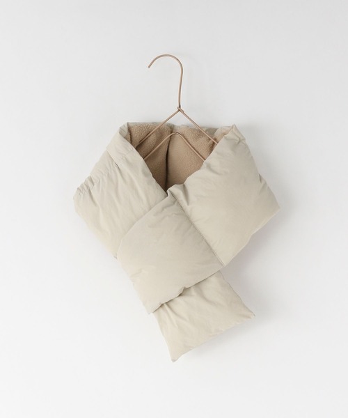 LOWRYS FARM（ローリーズファーム）の「エアサーマルマフラー　907332（マフラー・キッズ・グリーン/アイボリー/ブラック・FREE）」の4枚目の写真