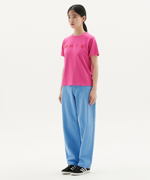 87mm（87mm）の「【UNISEX】Mmlg／BETWEEN T 2977163（Tシャツ/カットソー・レディース・ホワイト/ネイビー/ピンク・SMALL/MEDIUM/LARGE）」の19枚目の写真