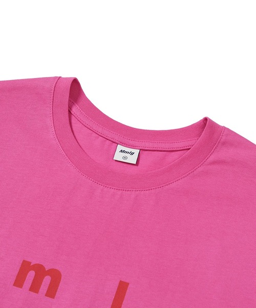 87mm（87mm）の「【UNISEX】Mmlg／BETWEEN T 2977163（Tシャツ/カットソー・レディース・ホワイト/ネイビー/ピンク・SMALL/MEDIUM/LARGE）」の11枚目の写真