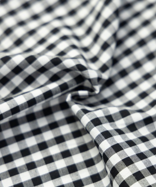 NYLAUS（ナイラス）の「レギュラーフィット ボタンダウン ロングスリーブ 平織チェック柄シャツ（シャツ/ブラウス・メンズ・グレー系/ブラック系1/ブラック系2/レッド系/ネイビー系/ブルー系・M/L/LL）」の13枚目の写真