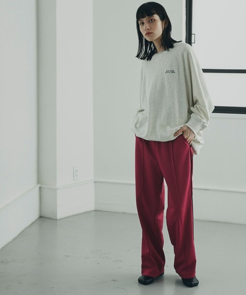 ROSE BUD(ローズバッド)の「サイドライントラックパンツ(その他パンツ・レディース・パープル/ブルー/グレー・ONE SIZE)」の19枚目の写真