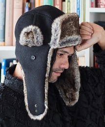 ADAM PATEK（アダムパテック）の「mko11435-fleece fur flight cap フライトキャップ（キャップ・メンズ）」