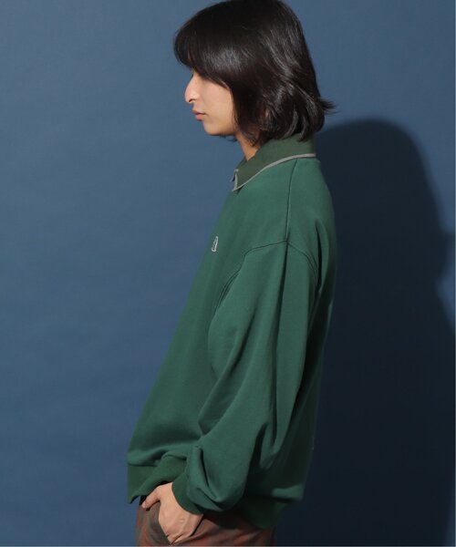 DOUBLE NAME(ダブルネーム)の「ミニ恐竜ワッペンポロ衿プルオーバー/ユニセックス可(Tシャツ/カットソー・レディース・ブラック/グリーン/モカ・FREE)」の17枚目の写真