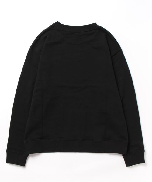 To b. by agnes b.(トゥービーバイアニエスベー)の「スリーレイヤード ロゴ スウェットプルオーバー(スウェット・レディース・ブラック・38/40)」の8枚目の写真